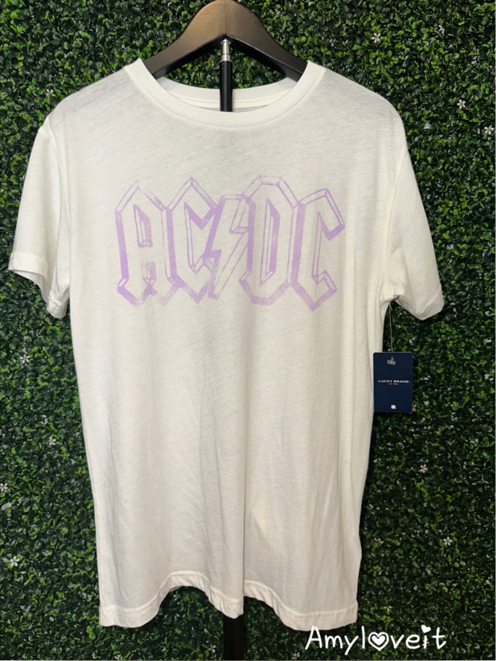 Lucky Brand AC/DC Boyfriend Band Tee Shirt #24